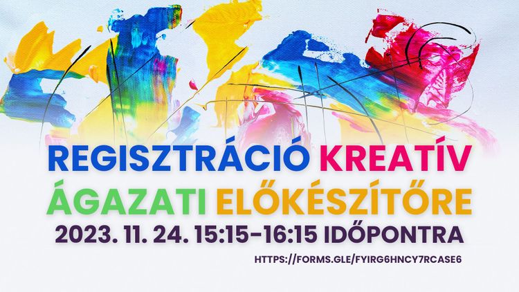 Kreatív ágazati előkészítő