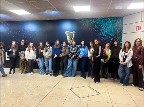 Dublinba érkezett 15 vedreses diák, hogy részt vegyenek a 3 hetes Erasmus+ pályázaton